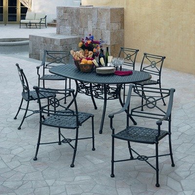 Delphi 7 Piece Dining Set Finish: Twilight