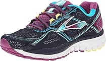 Brooks Women's Ghost 8 Peacoat/Hollyhock/Capri Breeze Sneaker 5 B (M)
