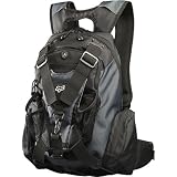Fox Racing Portage Men's Sports Hydration Pack w/ Free B&F Heart Sticker Bundle - Black
