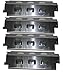 Grill Valueparts REV531S (4-Pack) BBQ Gas Grill Stainless Steel Heat Plate for Charbroil, Grill King, Kenmore, Master Chef, Master Forge, Savor Pro and Thermos Model Grills (Dims: 14 5/8