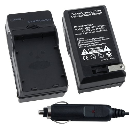 compact battery charger set for nikon en-el5