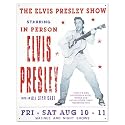 Elvis Presley Show Metal Sign