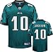 DeSean Jackson Jersey: Reebok Green Replica #10 Philadelphia Eagles Jersey - Large