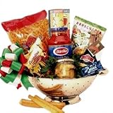 A Taste of Italy Italian Style Gourmet Gift Basket - Great Fathers Day Gift for Him by Gifts-to-Impress