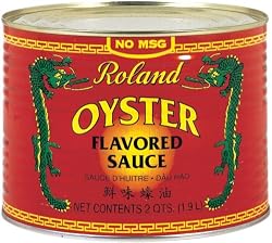 Roland Oyster Sauce (no Msg), 64-Ounce Can (Pack of 3)