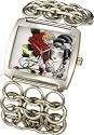 ED HARDY LYNX WHITE GEISHA WATCH LY-WG