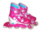 Barbie - CB900303 - Vélo et Véhicule pour Enfant - Patins en Ligne Ajustable - Barbie - Taille 30-33