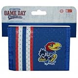NCAA Kansas Jayhawks Mens Athletic Mesh Bi-Fold Wallet