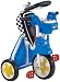 MINI(ミニ)折りたたみ三輪幼児車(手押し棒付き) Mini FD-TRICYCLE 【2カラー展開】