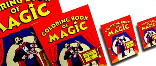 Magic Coloring Book Trick - Large: 8.5 x 11, with How To Instructions