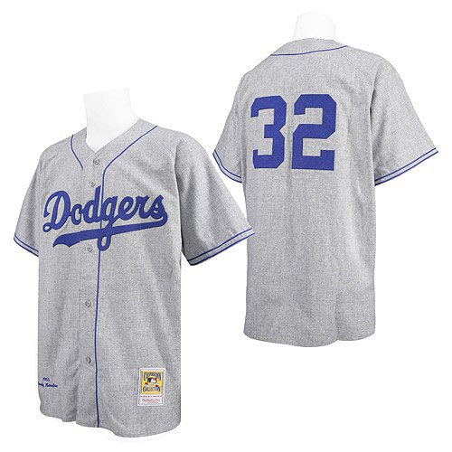 Brooklyn Dodgers Authentic 1955 Sandy Koufax Road Jersey by Mitchell & Ness
