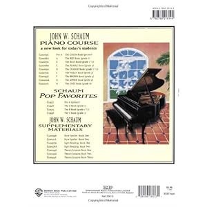 John W. Schaum Piano Course: A -- The Red Book