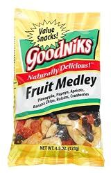 Good Sense Goodniks, Fruit Medley, 4.5-Ounce Bags (Pack of 12)
