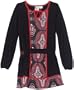 Roxy Girls 7-16 "Always Never" Long Sleeve Dress,Black,L (12/14)