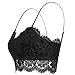 Women Bralet Lace Tank Top Cami Floral Strapless Bodycon Crocheted Sexy