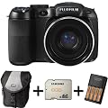 Fujifilm FinePix S2980 Digital Camera + Case + 8GB Memory +4 AA Battery and Charger (14MP, 18x Optical Zoom) 3 inch LCD Screen