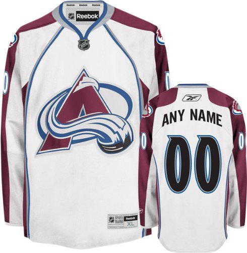 Colorado Avalanche White Premier Jersey: Customizable NHL Jersey