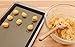 Effiliv Baking Mat Set of 3 - Non-Stick Silicone Reusable Mats Bakeware Set - Cookie Liner