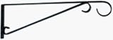 Stanley Hardware V2656 15-Inch Plant Bracket, Black