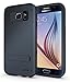 Galaxy S6 Case, [ Kickstand Case ] - JOTO Hybrid Tri Layer Armor Cover Case with Kickstand for Samsung Galaxy S6, SM-G920, Samsung Galaxy S6 Stand Case (Black, Dark Blue)