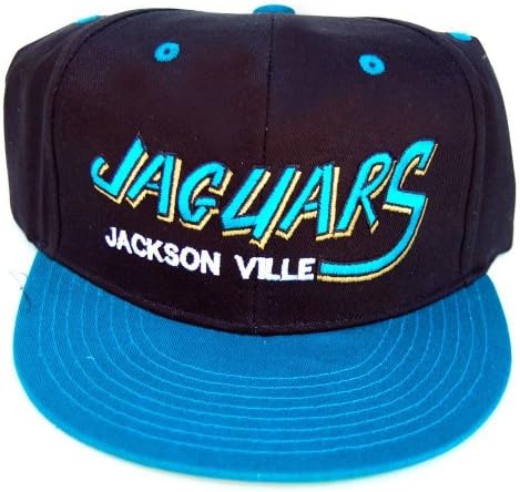 Vintage Jacksonville Jaguars Flatbill Snapback Cap Hat
