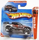 Hot Wheels 2010 Black TOYOTA BAJA truck #187/214, Race World Desert #1/4 (Short Card)