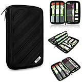 BUBM Portable EVA Hard Drive Case Travel Organizer Electronics Accessories /Cables & Accessories/ Hard Drive Portable Hard Drive Case Small Bag Case for Electronics