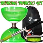Diabolo Cyclone "Quartz" (Vert) - Tri...