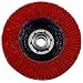 3M Flap Disc 747D TN Quick Change, Ceramic Grain, 4-1/2" Diameter, 36 Grit (Pack of 1)
