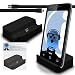 iTALKonline BlackBerry Passport Black Micro USB Sync & Charge / Charging Desktop Dock Stand Charger with 1.2 meter High Quality FLAT USB to MicroUSB Sync and Charge Cable RS.755.25