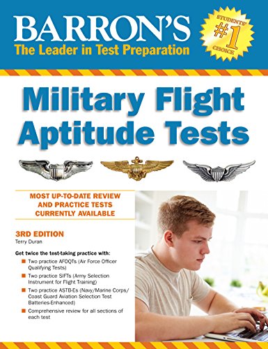 BARRON'S MILITARY FLIGHT APTITUDE TESTS