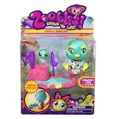ZOOBLES MAMA & BABY ZOOBLING (Zoobling pops out) DOWNEY #250 & BILLFORD mit Zubeh�r (NEUHEIT aus USA)