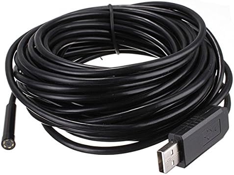 Uhold®5M USB 6 LED Waterproof Borescope Endoscope Inspection Snake Tube Camera