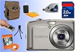 Fuji Finepix f50fd 2GB + Case +Reader Accessory Kit NEW
