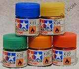 Tamiya Clear Colored Lightbar Paints