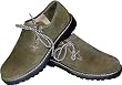 Haferlschuhe Franzl Trachtenschuhe Wildleder mit Seitenschn�rung - braun -