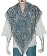 Hair Scarfs for Women in Square Crepe Silk 44 x 44 inches