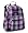 Pink Poodle Grey Duke Plaid