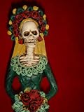 Day of the Dead Figurine Carrola Morte New!