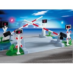 PLAYMOBIL� 4306 - Beschrankter Bahn�bergang