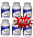 Blood Tonic (150 Capsules) - Concentrated Herbal Blend - Dietary Supplement 6 Pack