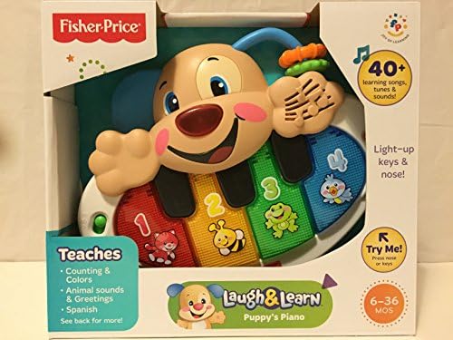Fisher Price Laugh and Learn Puppy's Piano AND Fisher Price Laugh and Learn Click' n Learn Remote