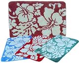 ALOHA RUG RECTANGULAR BROWN 17.8 X 27.5