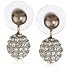 sterling rose earrings Carolee 