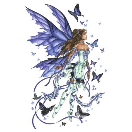 Beautiful Lavender Purple Fairy by Nene Thomas 'Lavender Serenade Decal' New Larger Size!