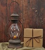 Rustic Barn Candle Lantern Black Country Rustic Lighting