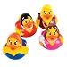 12 Glamour Girl Rubber Ducks