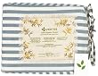 Azure Blue Stripe Organic Cotton Sheet Set (280 Thread Count) King Size