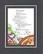 Touching and Heartfelt Poem for Motivations - Why Risk It? Poem on 11 x 14 inches Double Beveled Matting