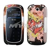 51bwbPhWeBL. SL160  SnapOn Phone Cover Protector Case for Pantech Impact P7000 AT&T   Love Tattoo